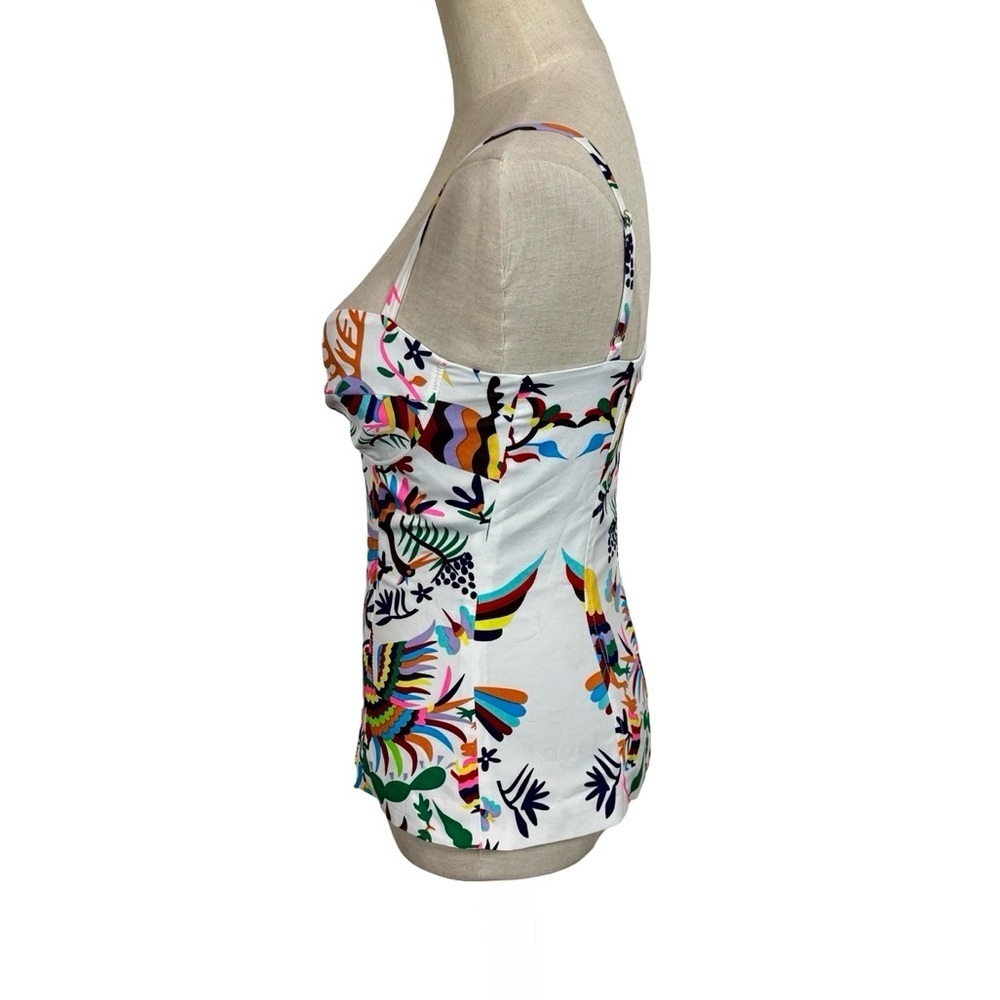 Mara Hoffman Techno Animals Otomi Bustier Top - Picture 4 of 7
